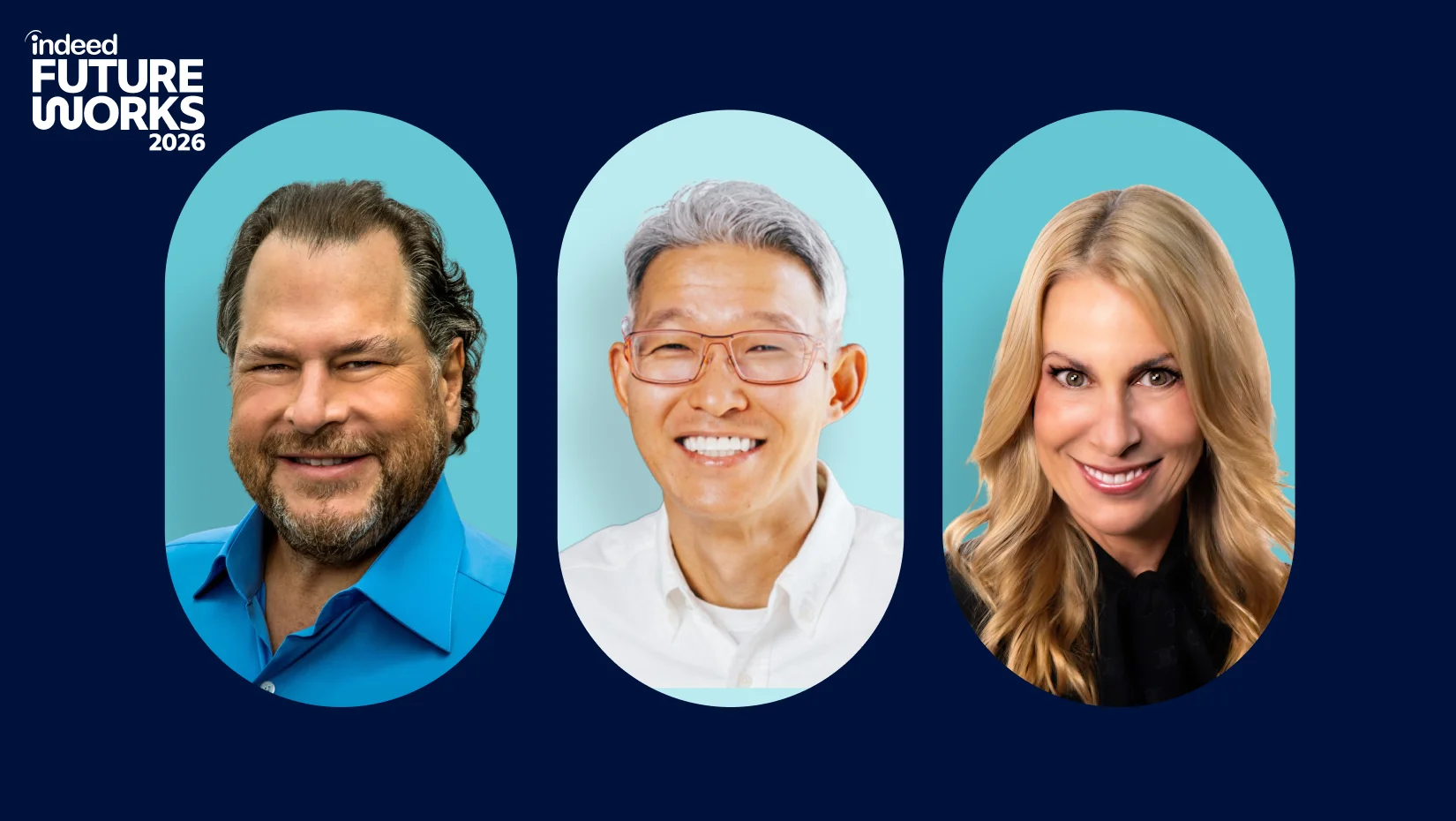 Marc Benioff and Deko and Jessica Sibley